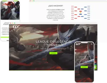 Web de Torneos de Videojuegos