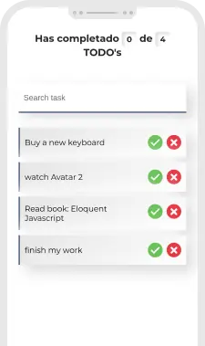 TodoApp con React